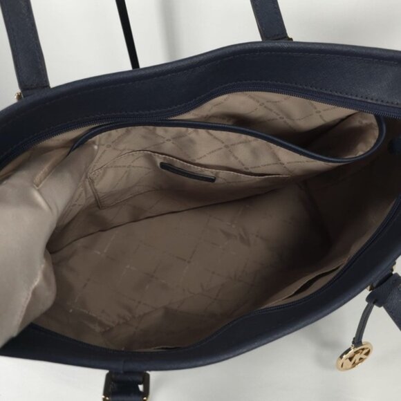 MICHAEL KORS LEATHER LOGO Navy Sady Large Tote Bag IM-1904 F19 35T7GD4T7L 406 - Picture 16 of 16